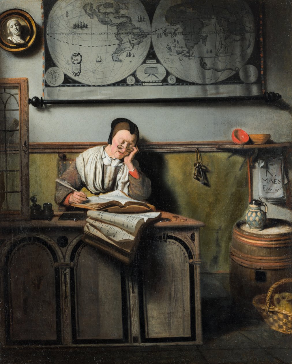 Hesap Sahibi by Nicolaes Maes
