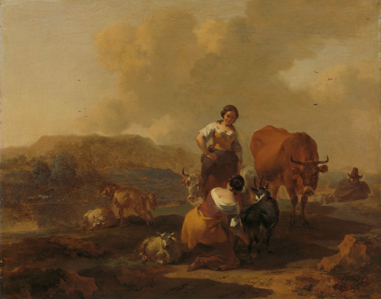 İtalyan Manzarası by Nicolaes Pietersz Berchem