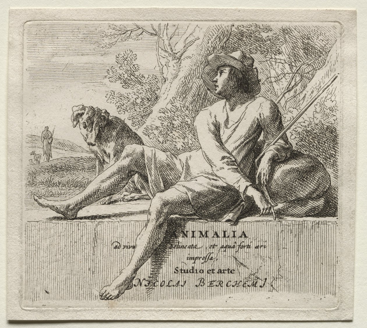 Nicolaes Berchem Yaşlı Çoban serisi. by Nicolaes Pietersz. Berchem