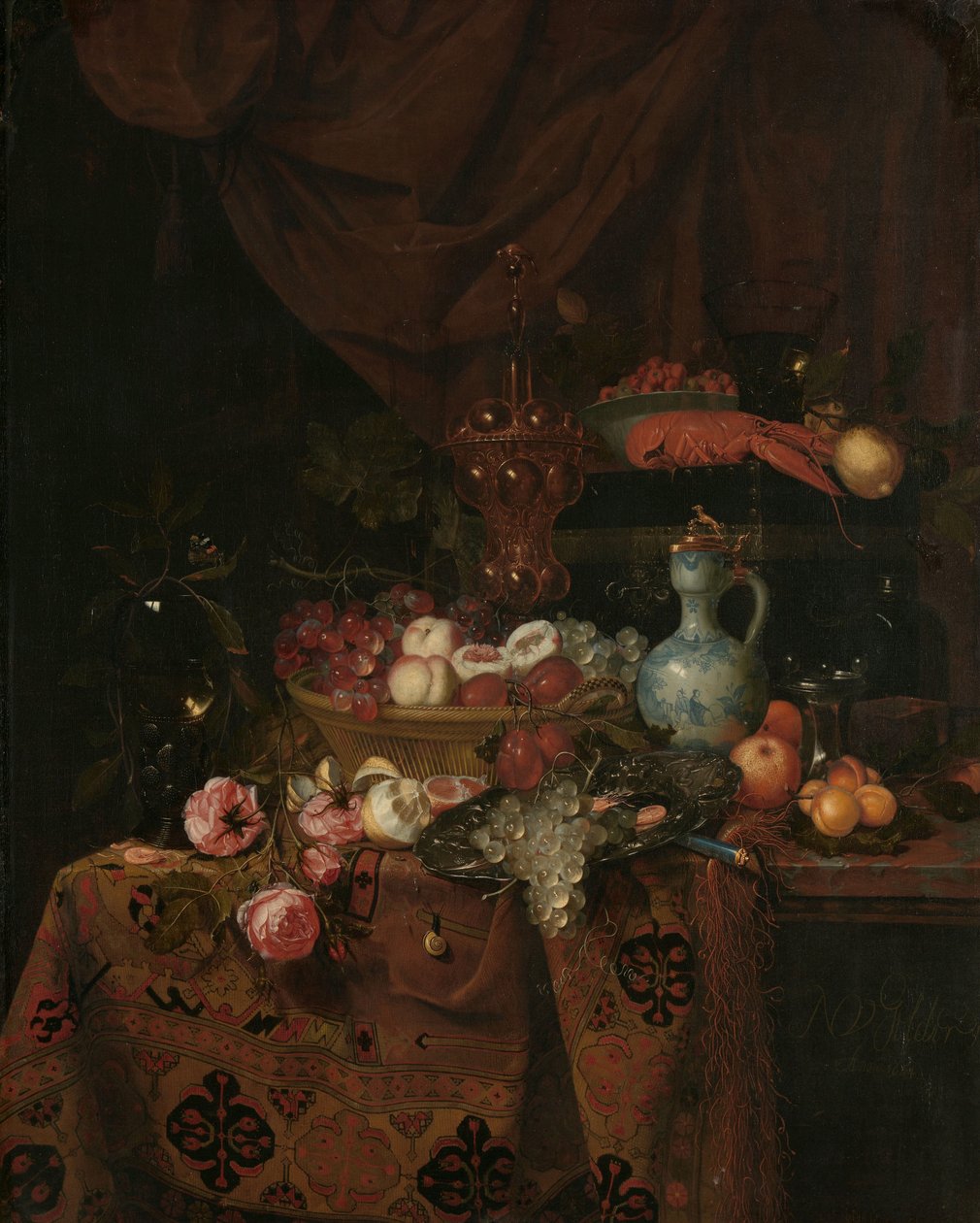 Natürmort by Nicolaes Van Gelder