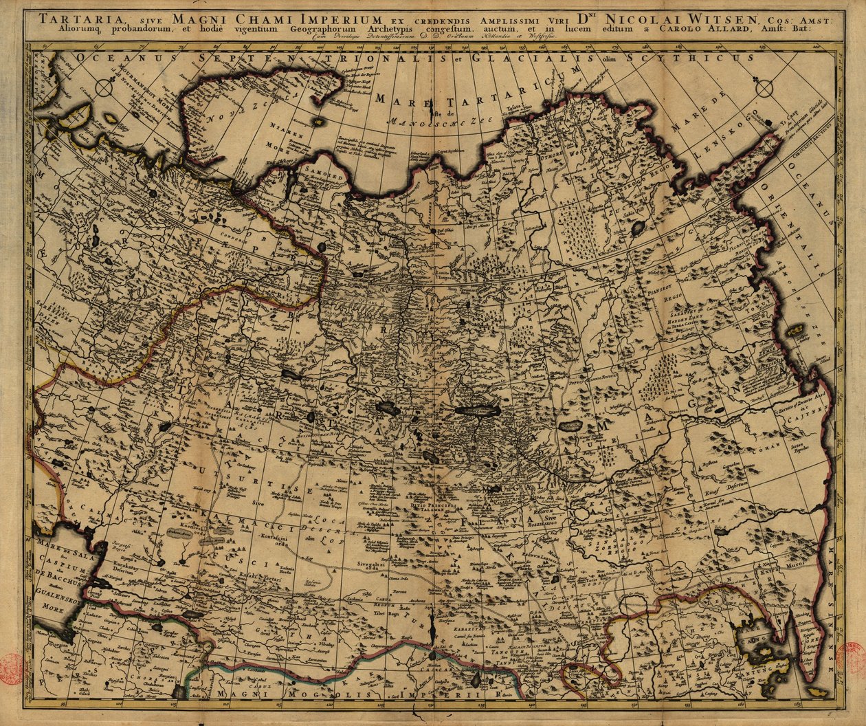 Tatar ya da Büyük Han İmparatorluğu by Nicolaes Witsen