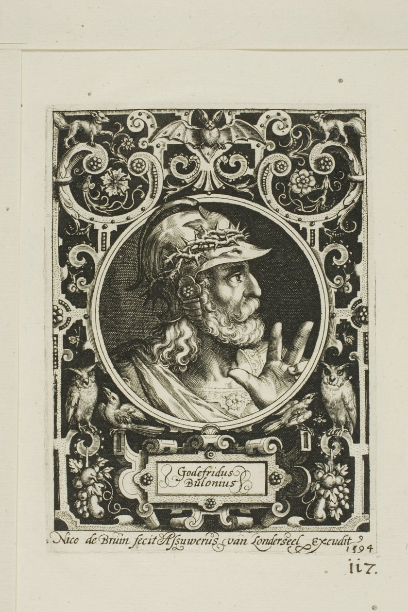 Godfrey of Bouillon, The Nine Worthies