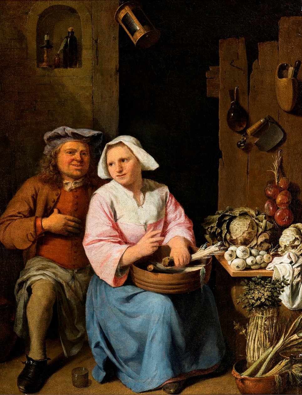 Aşkın ilanı, 1706. by Nicolaes van Haeften