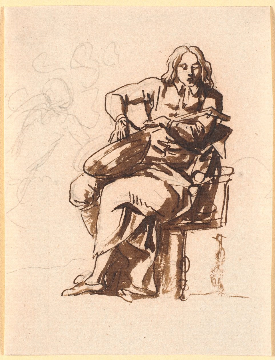 Udun tellerini kavrayan bir şair. by Nicolai Abildgaard