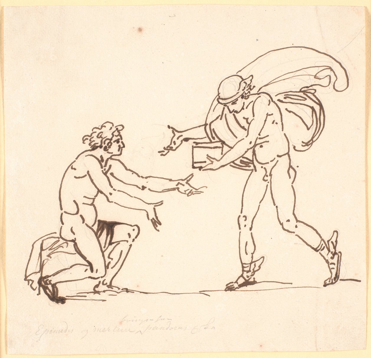 Merkür, Epimedes Pandora