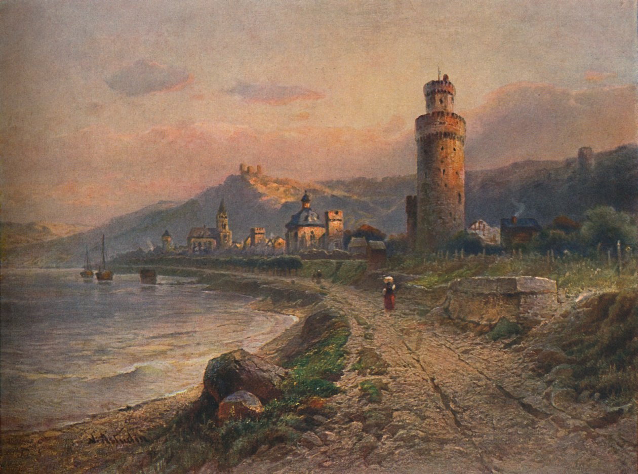 Oberwesel, 1923. by Nicolai Astudin