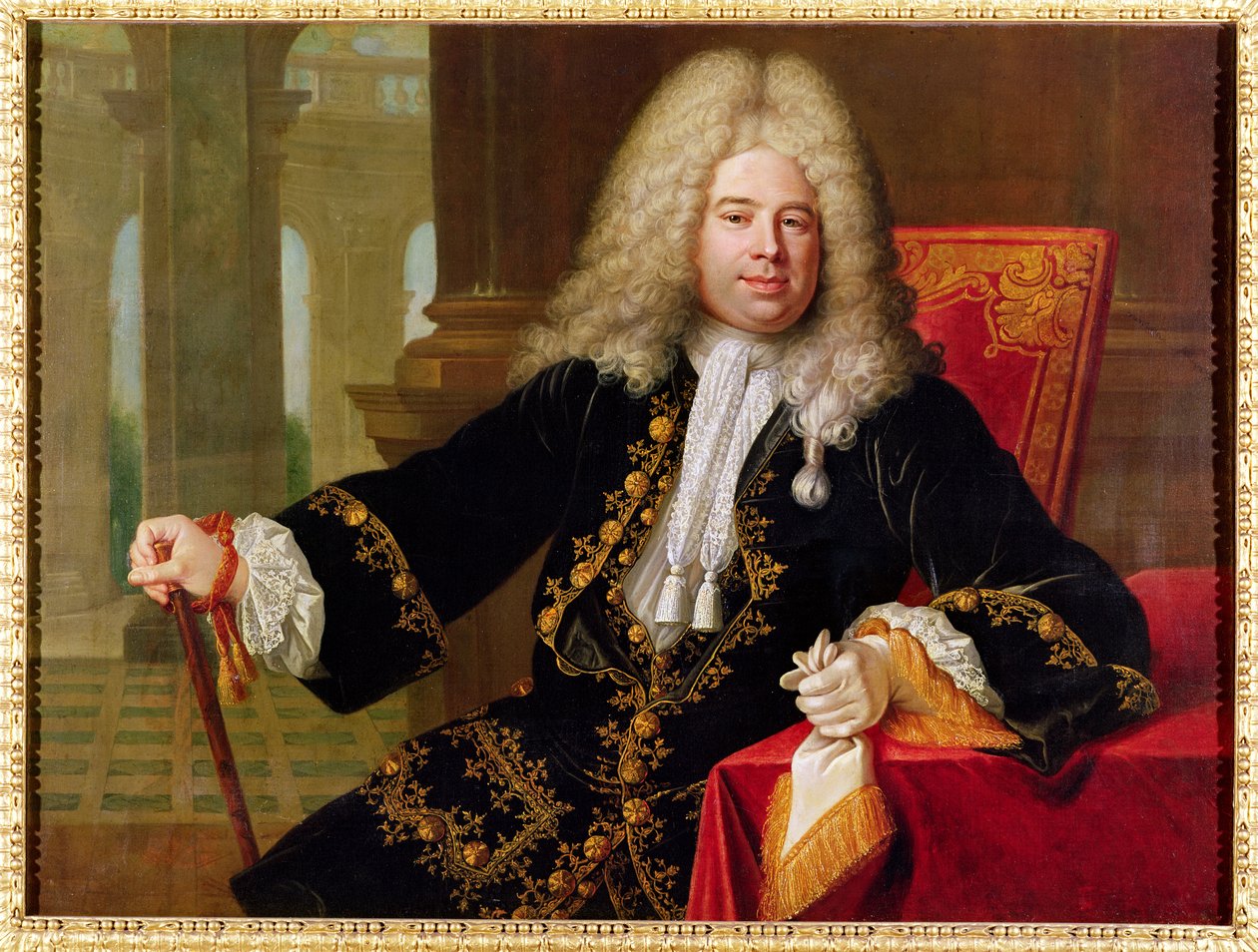 Portrait of a Magistrate  by Nicolas de Largillière