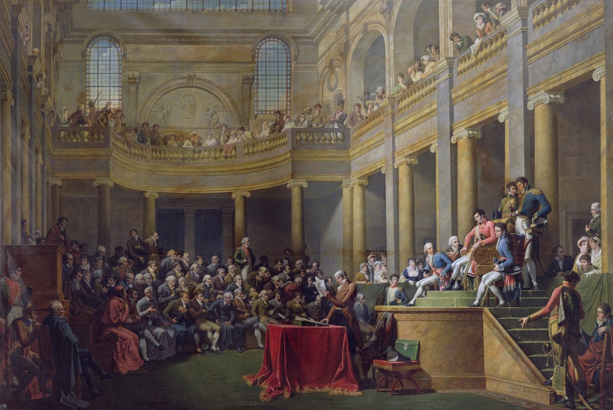 Lyon Komitesi, 26 Ocak 1802, 1808 by Nicolas Andre Monsiau