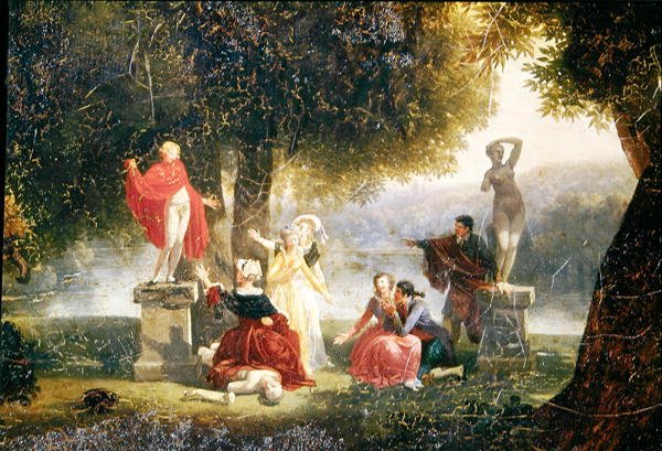 Aşk Heykeli by Nicolas Antoine Taunay