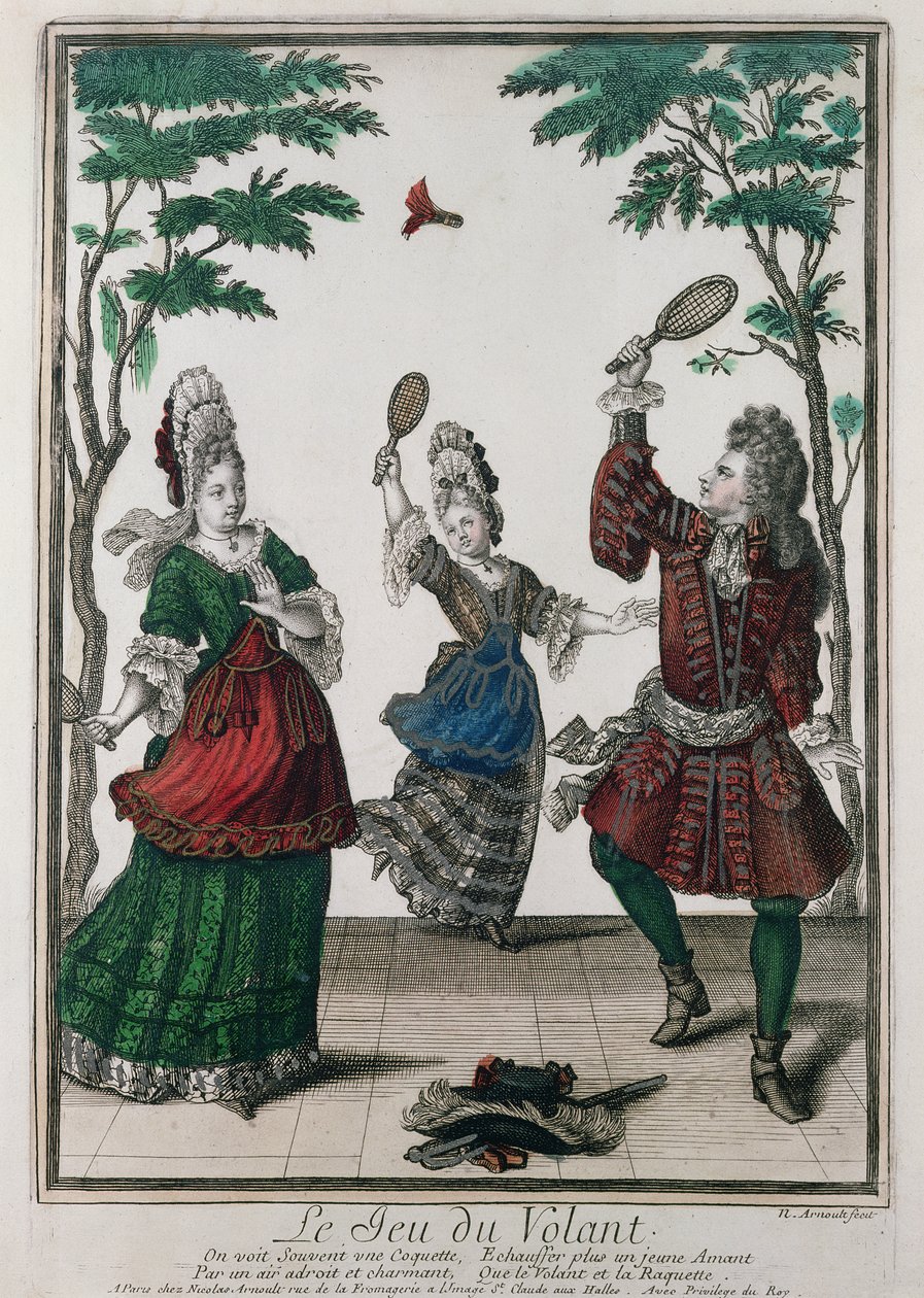 Bir Badminton Oyunu by Nicolas Arnoult