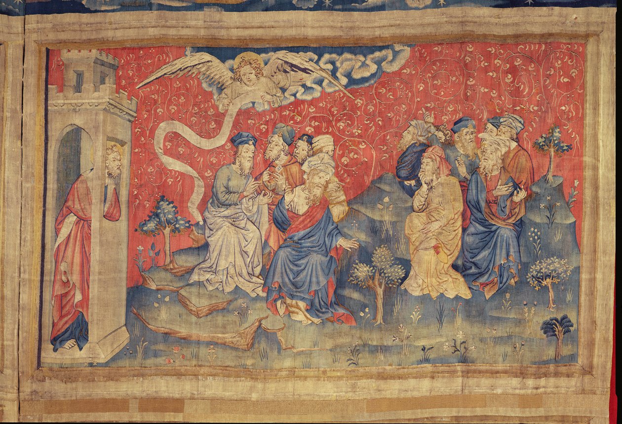 Başmelek, Angers Apocalypse Goblen, 1373-87