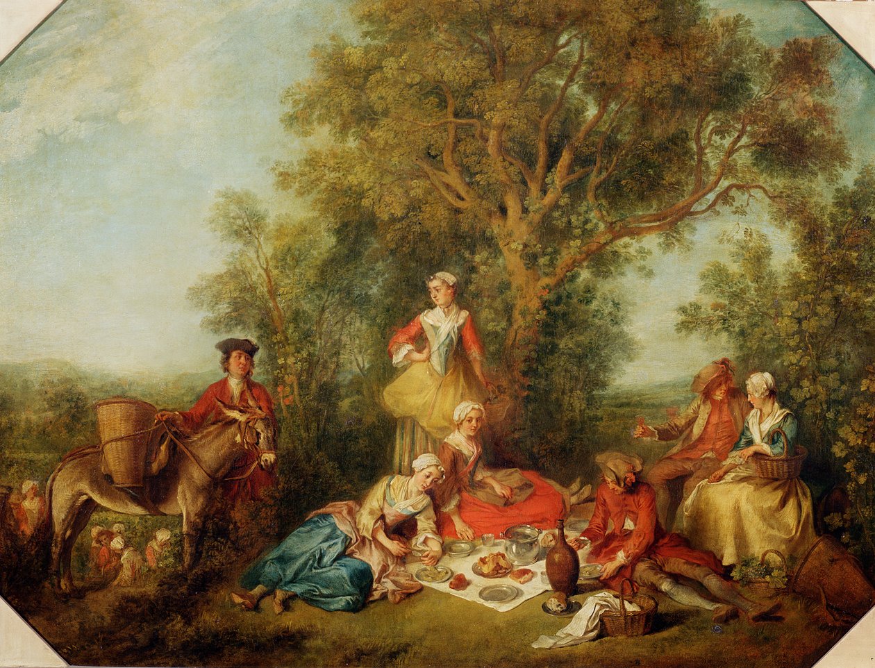 Sonbahar, 1738 by Nicolas Lancret