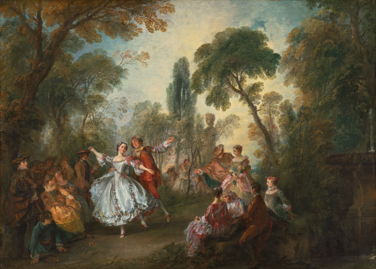 La Camargo Dansı, c.1730 by Nicolas Lancret