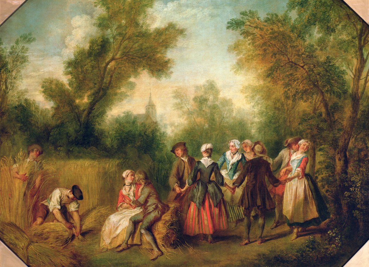 Yaz ya da Dans, 1738 by Nicolas Lancret