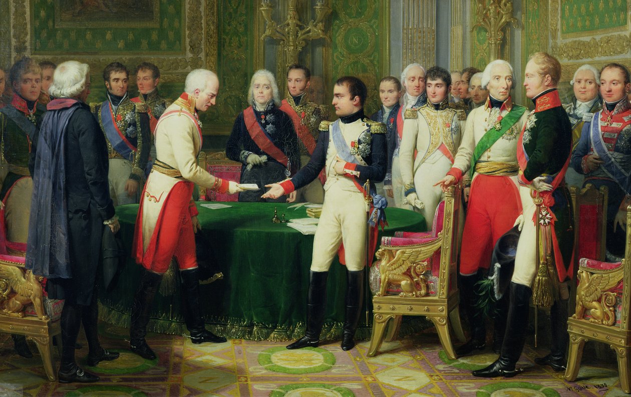 Napolyon I (1769-1821) Avusturya Büyükelçisi Baron Vincent