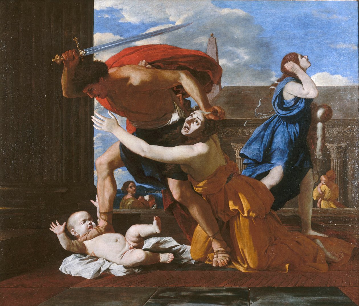 Masumların katliamı by Nicolas Poussin
