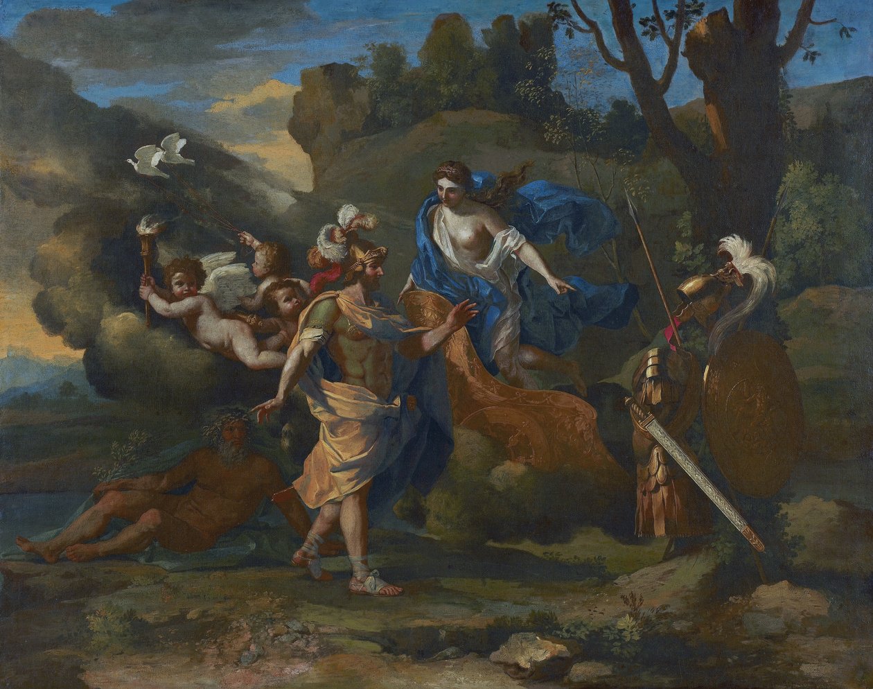 Venüs silahlarını Aeneas
