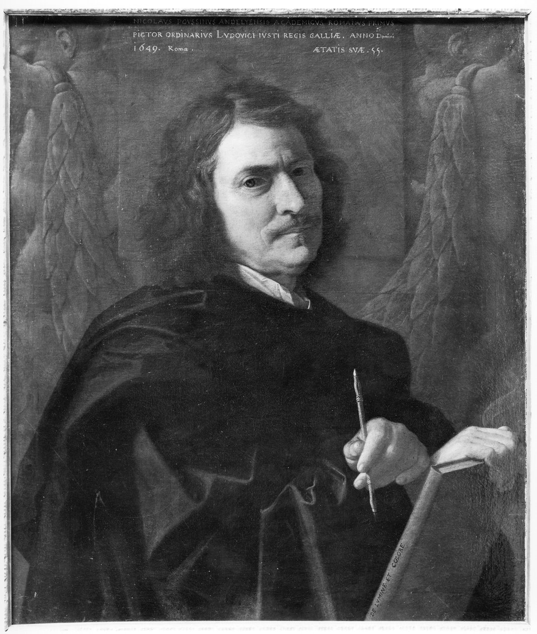 Otoportre, 1649 by Nicolas Poussin