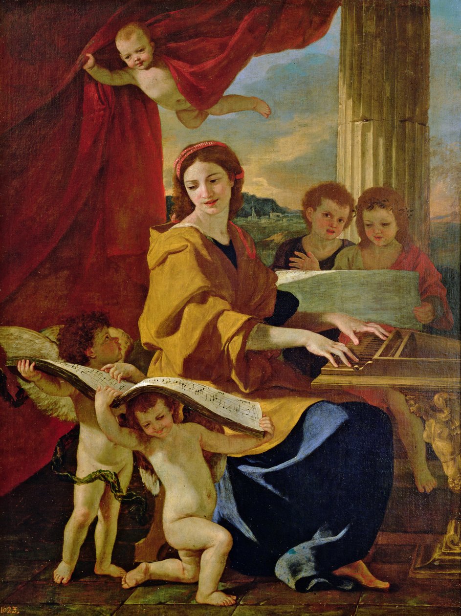 NS. Cecilia by Nicolas Poussin