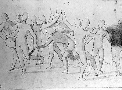 Bacchanalia için Çalışmak by Nicolas Poussin