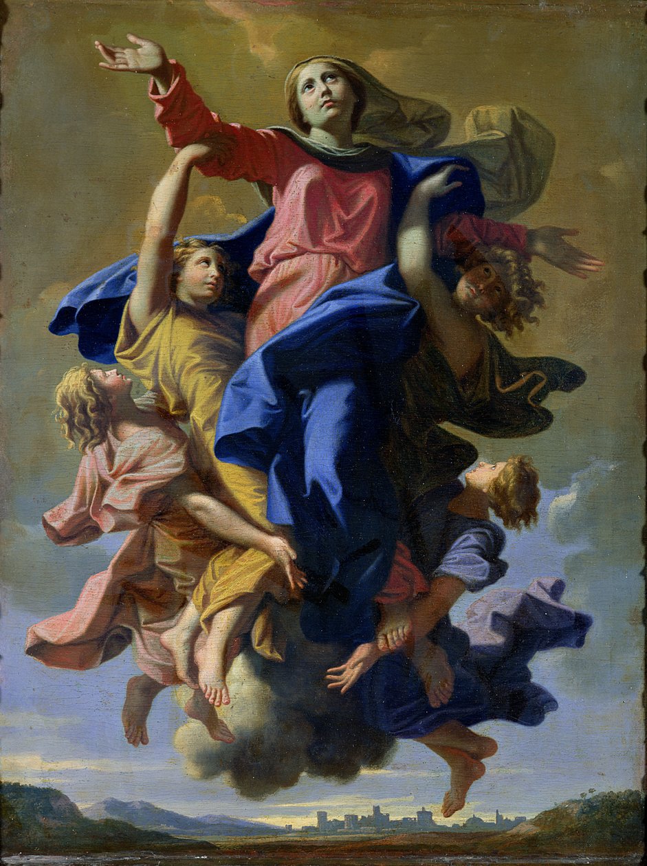The Assumption of the Virgin, 1649-50  by Nicolas Poussin