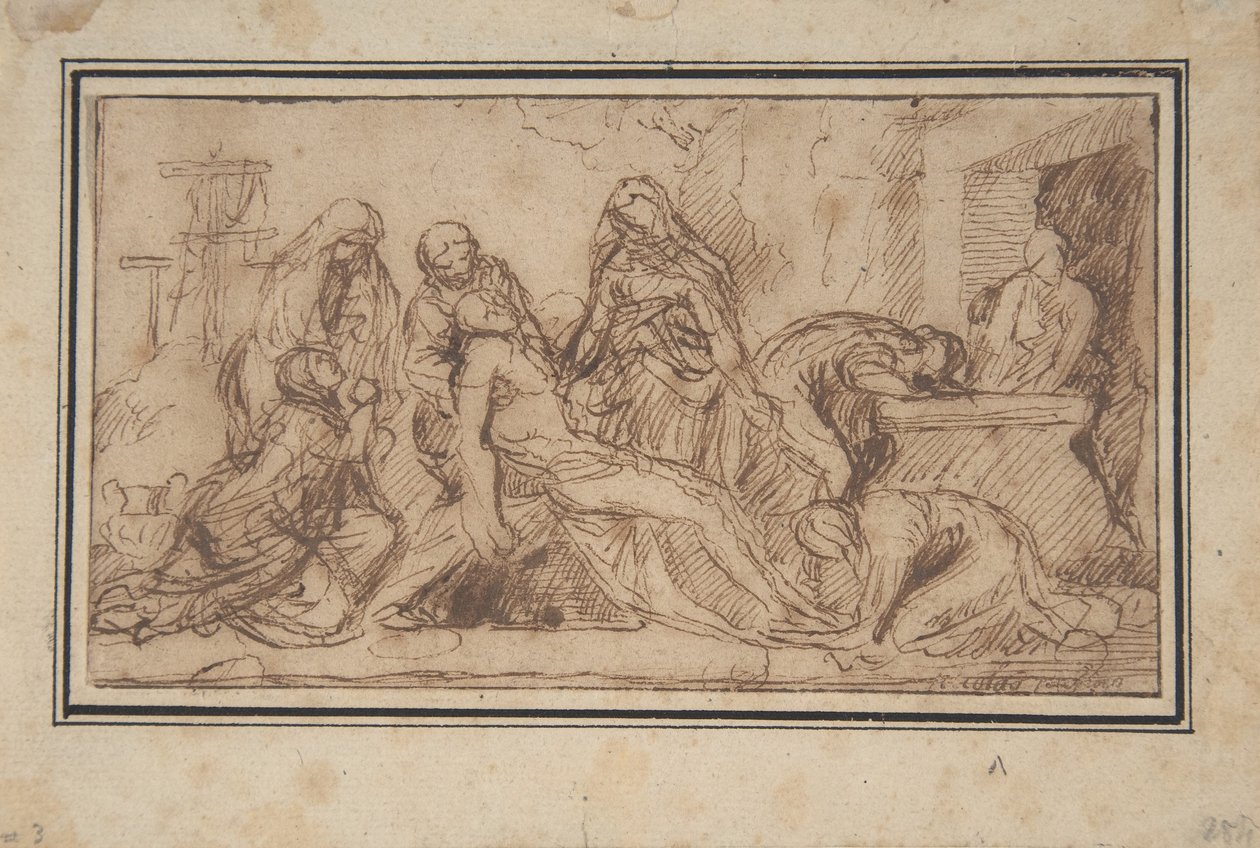 Mezar, c.1656–57 by Nicolas Poussin