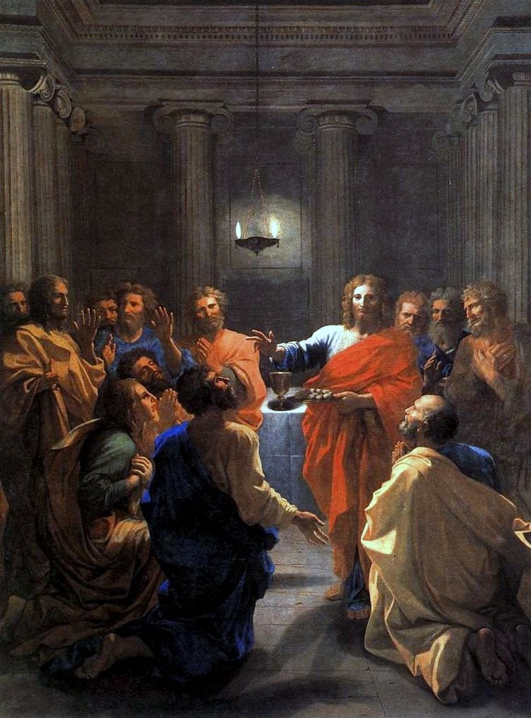 Efkaristiya Kurumu by Nicolas Poussin