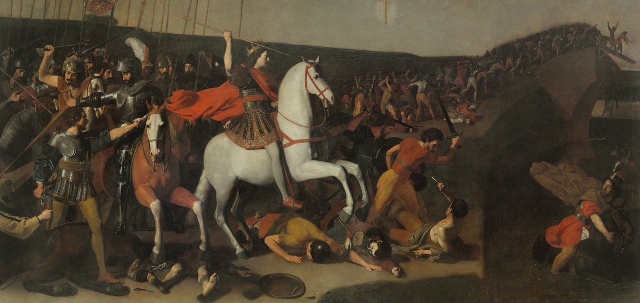 Milvian Köprüsü Savaşı, Konstantin