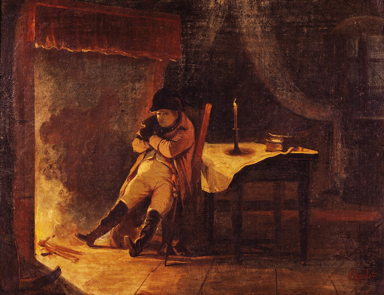 Champaubert Savaşı Akşamı, 1814 by Nicolas Toussaint Charlet