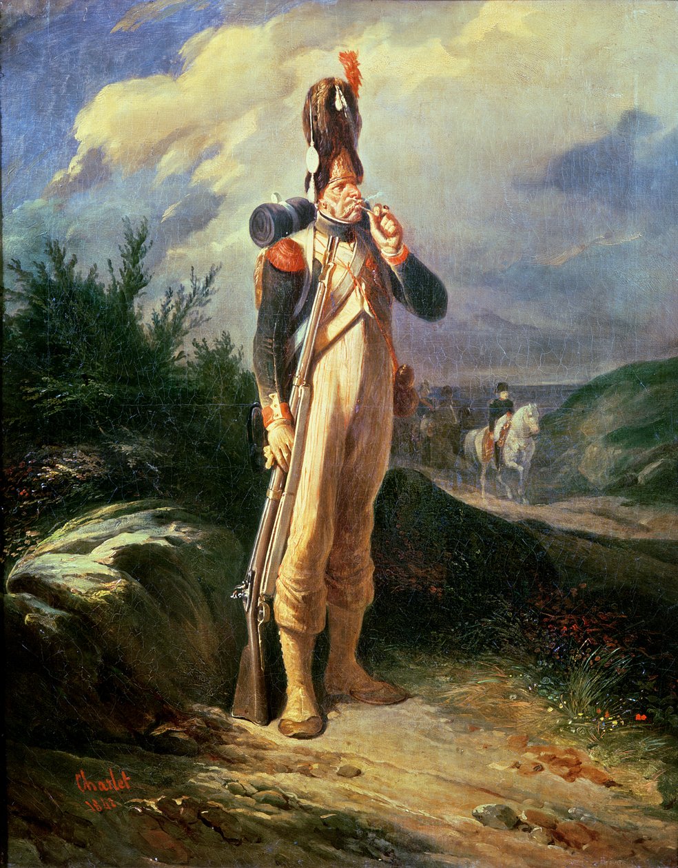 Grenadier Muhafız, 1842 by Nicolas Toussaint Charlet