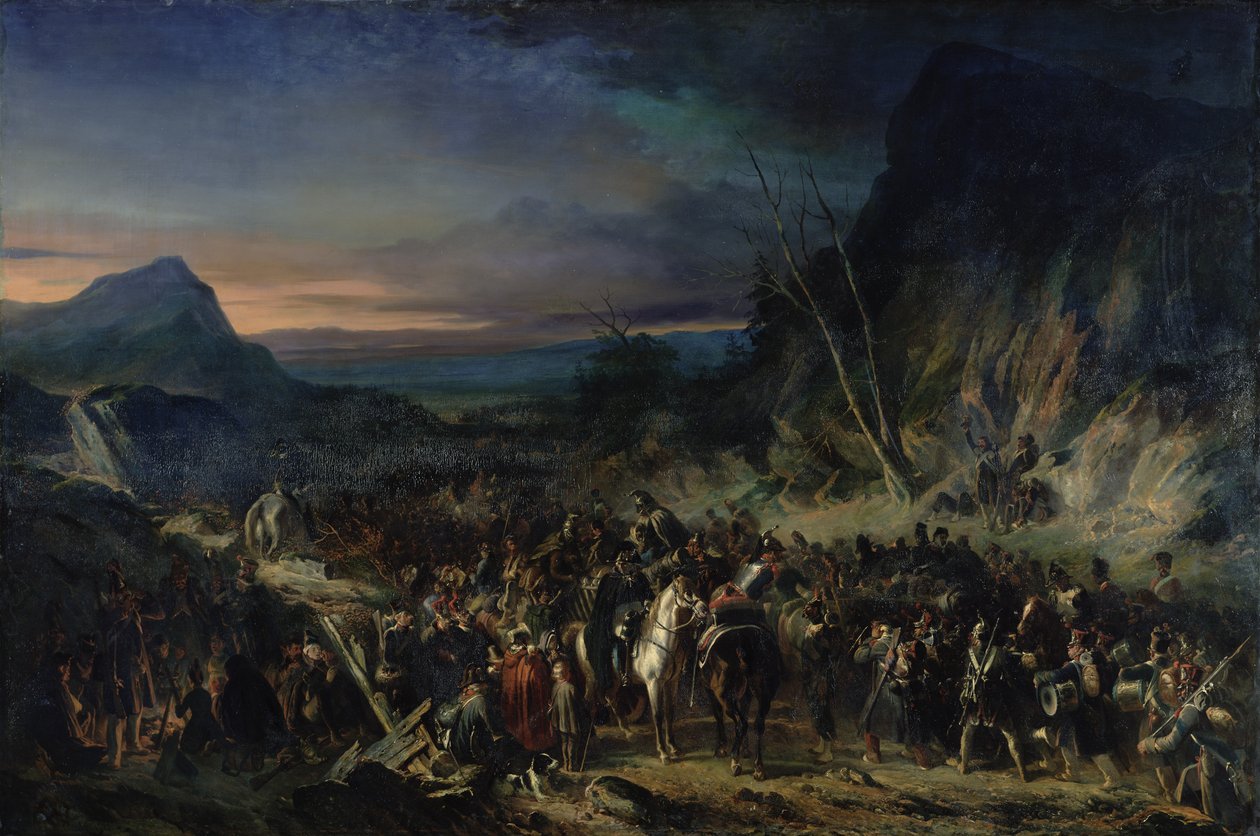 Dağ Geçidi, 1809 Seferi, 1843 by Nicolas Toussaint Charlet