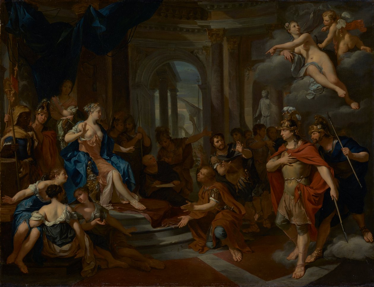 Dido ve Aeneas by Nicolas Verkolye