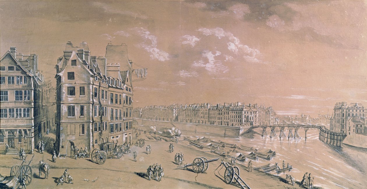 Ile Saint-Louis ve Place de Greve