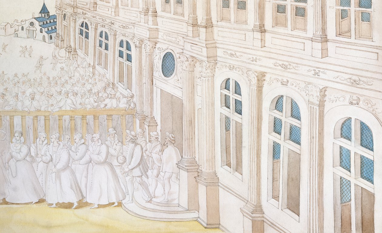 Kraliçe Louise de Lorraine-Vaudemont Alayı (1553-1601) Louvre Sarayı