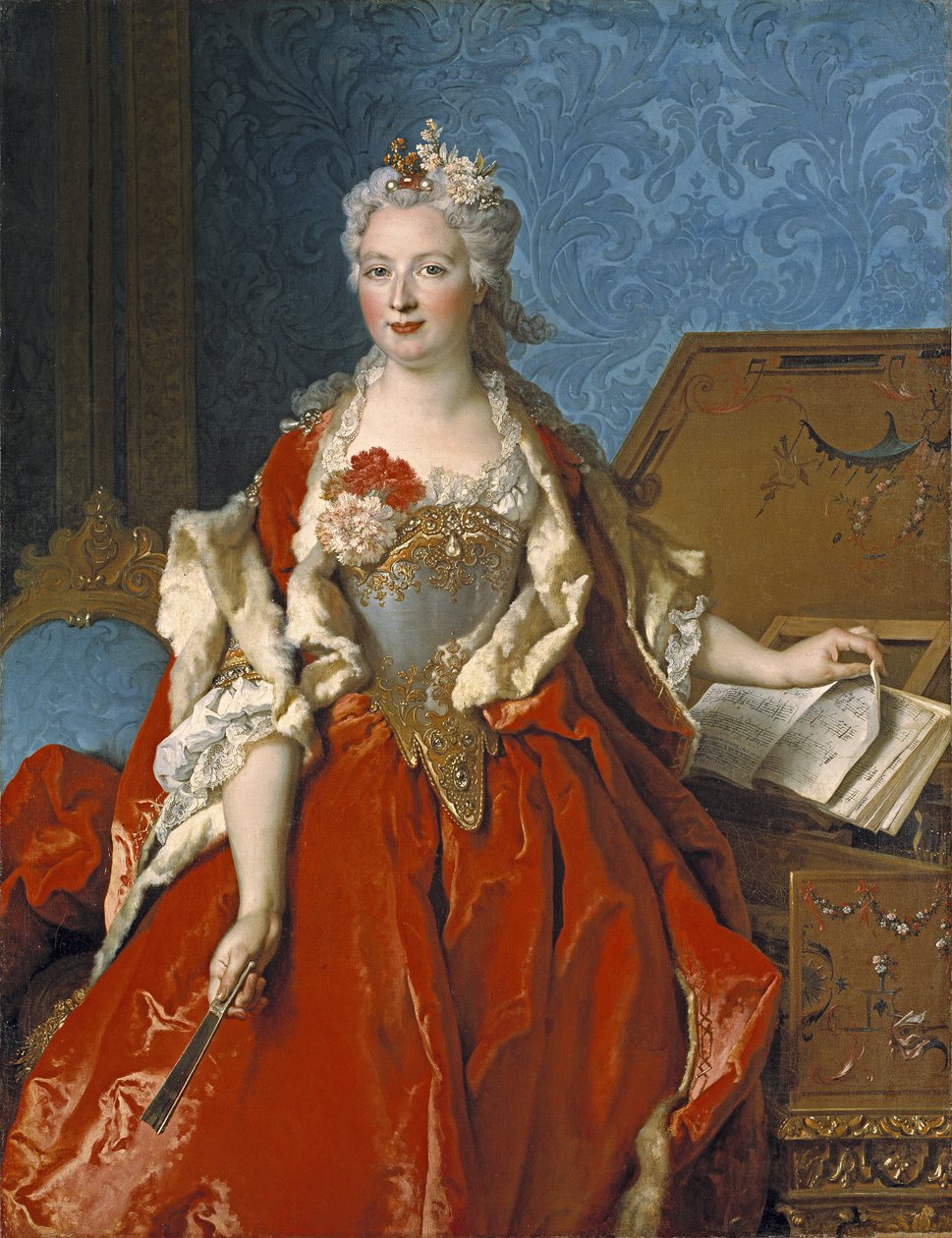 Marguerite de Seve, 1729 (283897 çifti) by Nicolas de Largillière