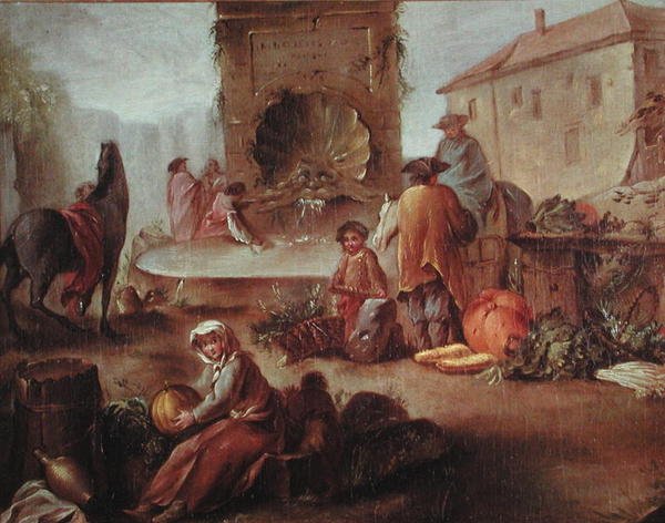 Pazar Çeşmesi by Nicolas Bernard Lepicie