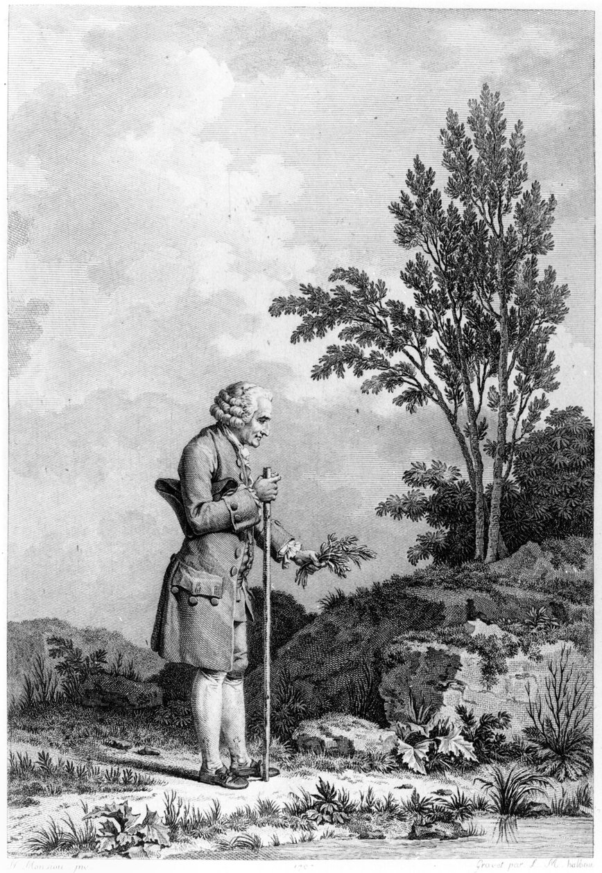 Jean-Jacques Rousseau (1712-78) Ermenonville