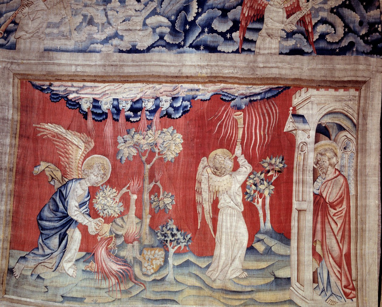Vahyin Asılması (1373 -1383), n. 30: Yerdeki Ölüler. Nicolas Bataille
