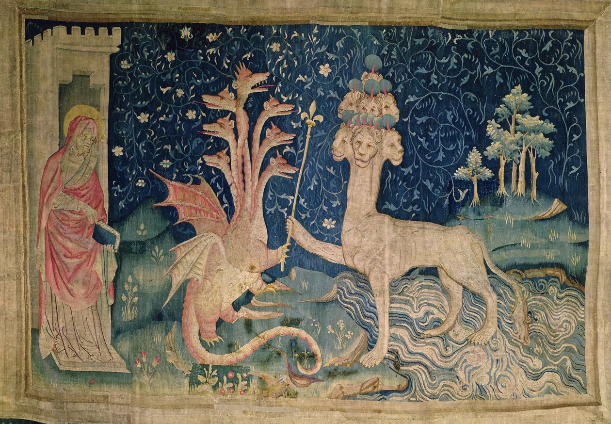Yedi Başlı ve On Taçlı Deniz Canavarı, no.40, 