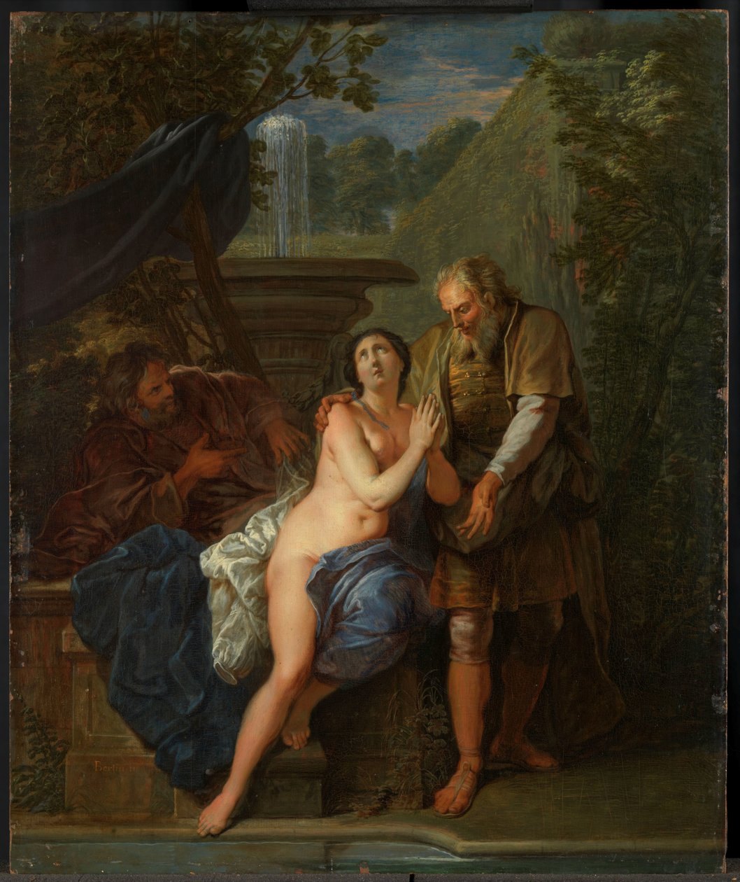 Susanna ve Yaşlılar by Nicolas Bertin