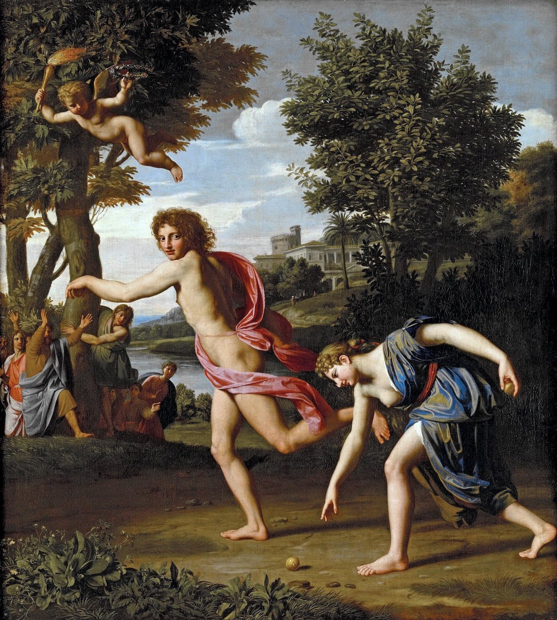 Hippomenes ve Atalanta by Nicolas Colombel