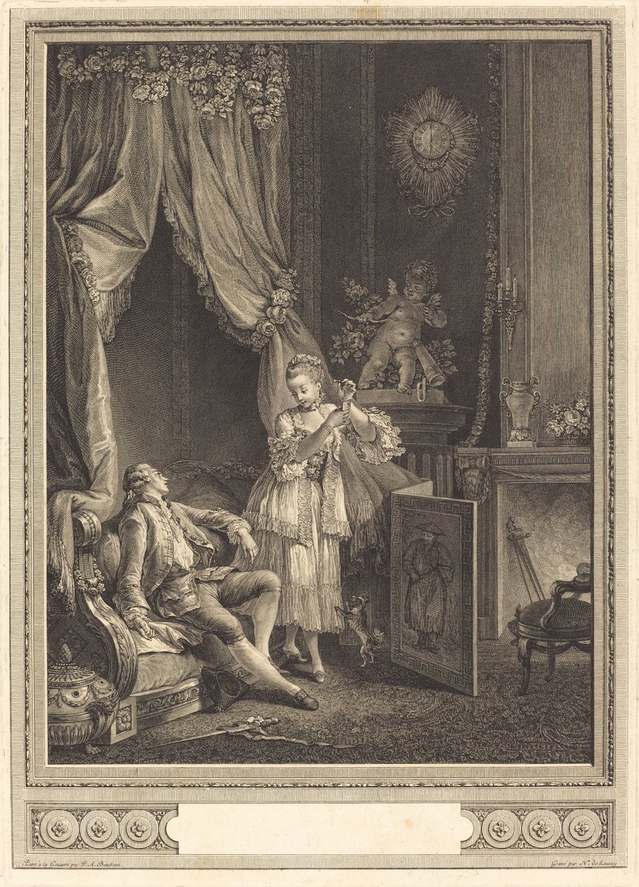 Tükenmiş Titreme by Nicolas Delaunay after Pierre Antoine Baudouin