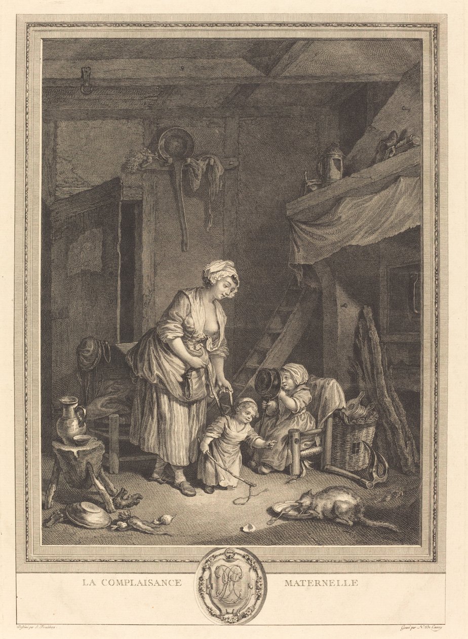 annelik rahatlığı by Nicolas Delaunay after Sigmund Freudenberger