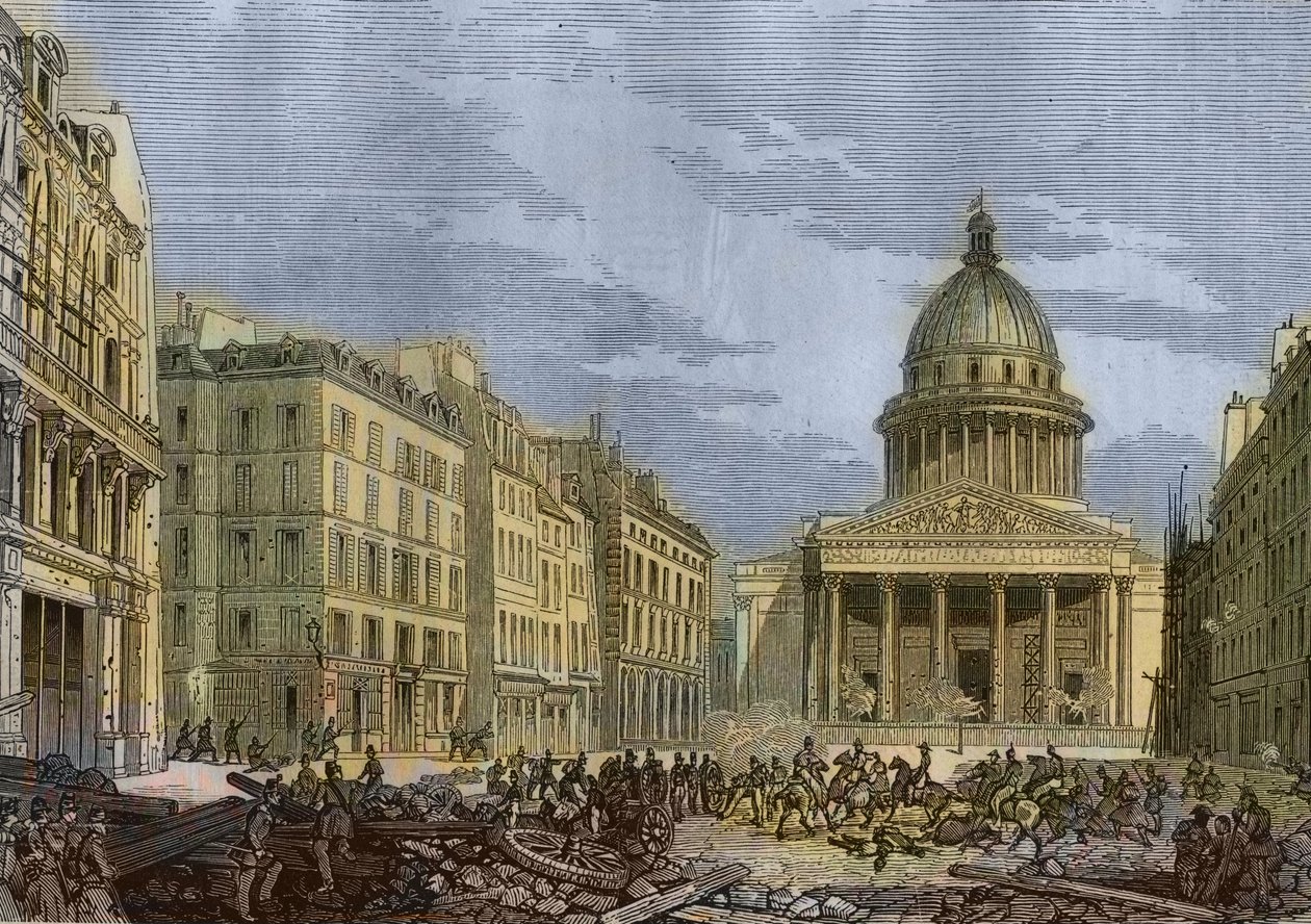 Pantheon Kuşatması, 24 Haziran 1848 - Paris