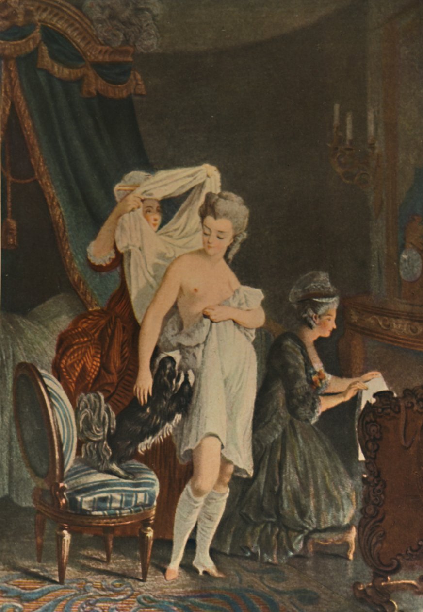 Le Lever, Kalkmak, c1770-1810, 1913 by Nicolas Francois Regnault