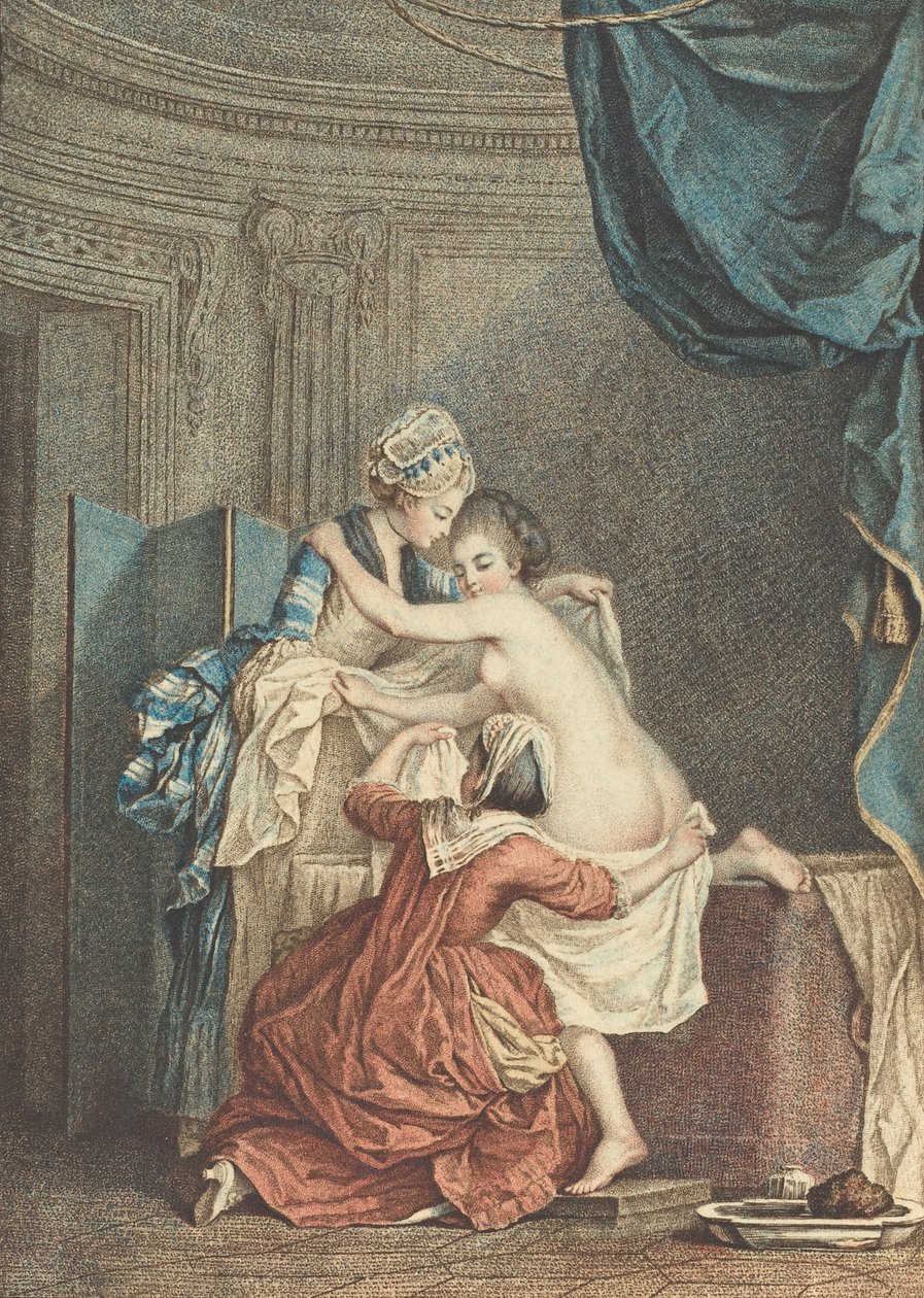 Le bain The Bath. by Nicolas Francois Regnault