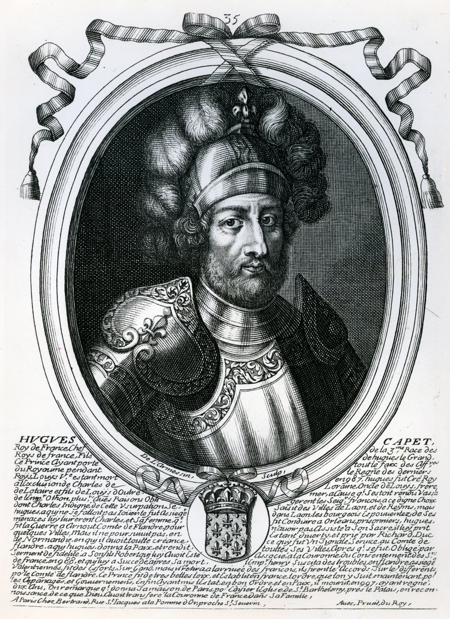 Hugues I Capet (941-96) Fransa Kralı, 