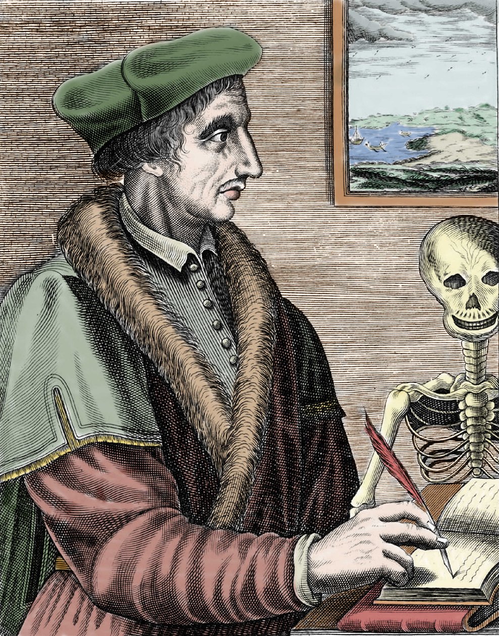 Jean Fernel (1497-1558), Fransız astronom, matematikçi ve doktor. by Nicolas II de Larmessin