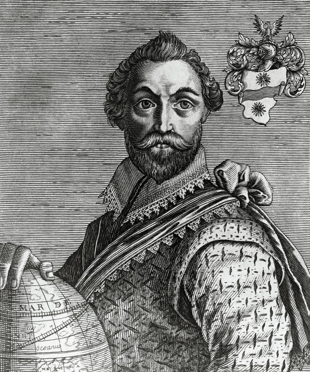 Francis Drake'in Portresi (1540-1596) by Nicolas II de Larmessin