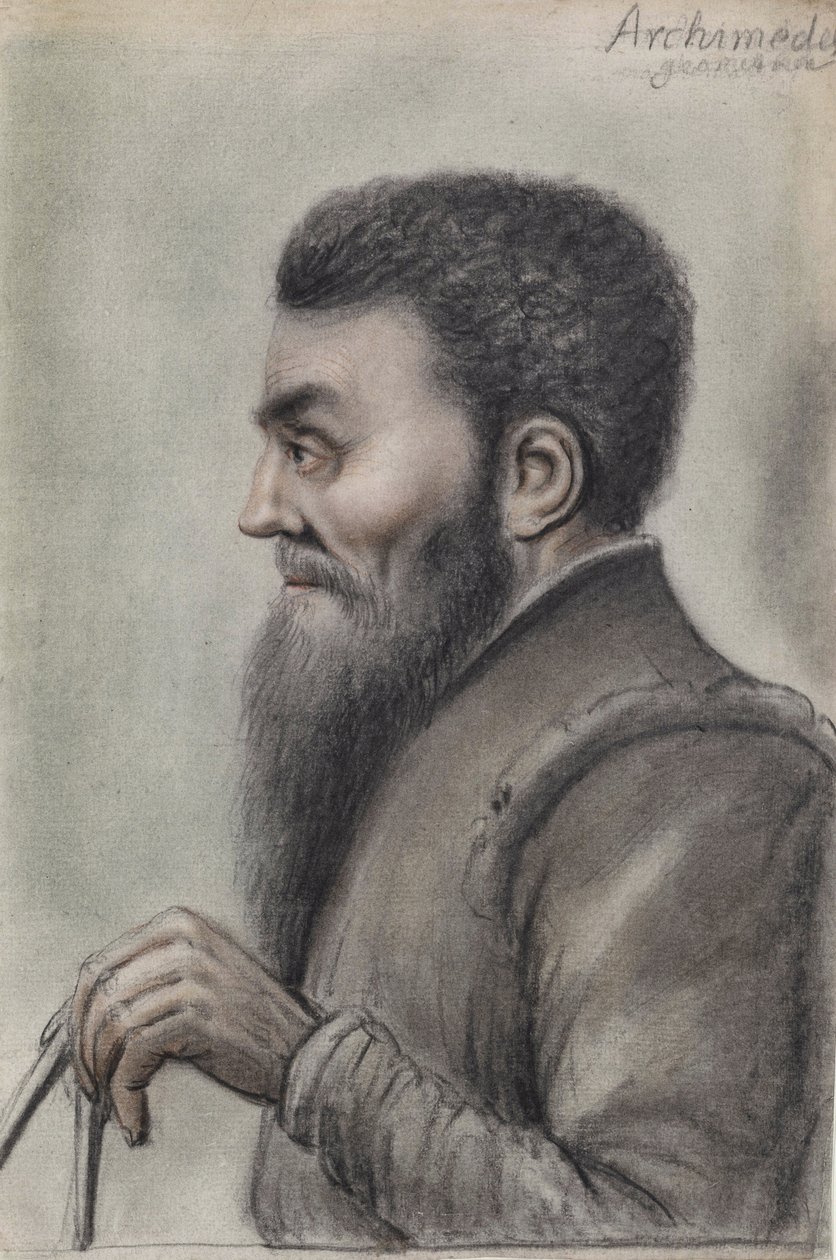 Syracuse Arşimet Temsili by Nicolas Lagneau or Lanneau